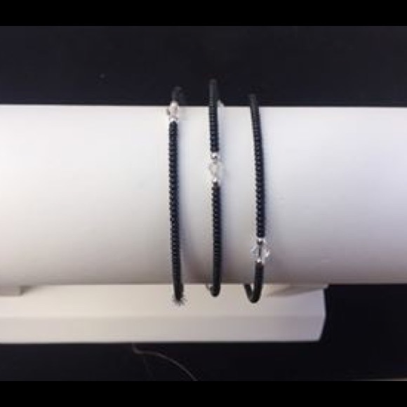 Swarovski Memory Wire Bracelet - Picture 2 of 4